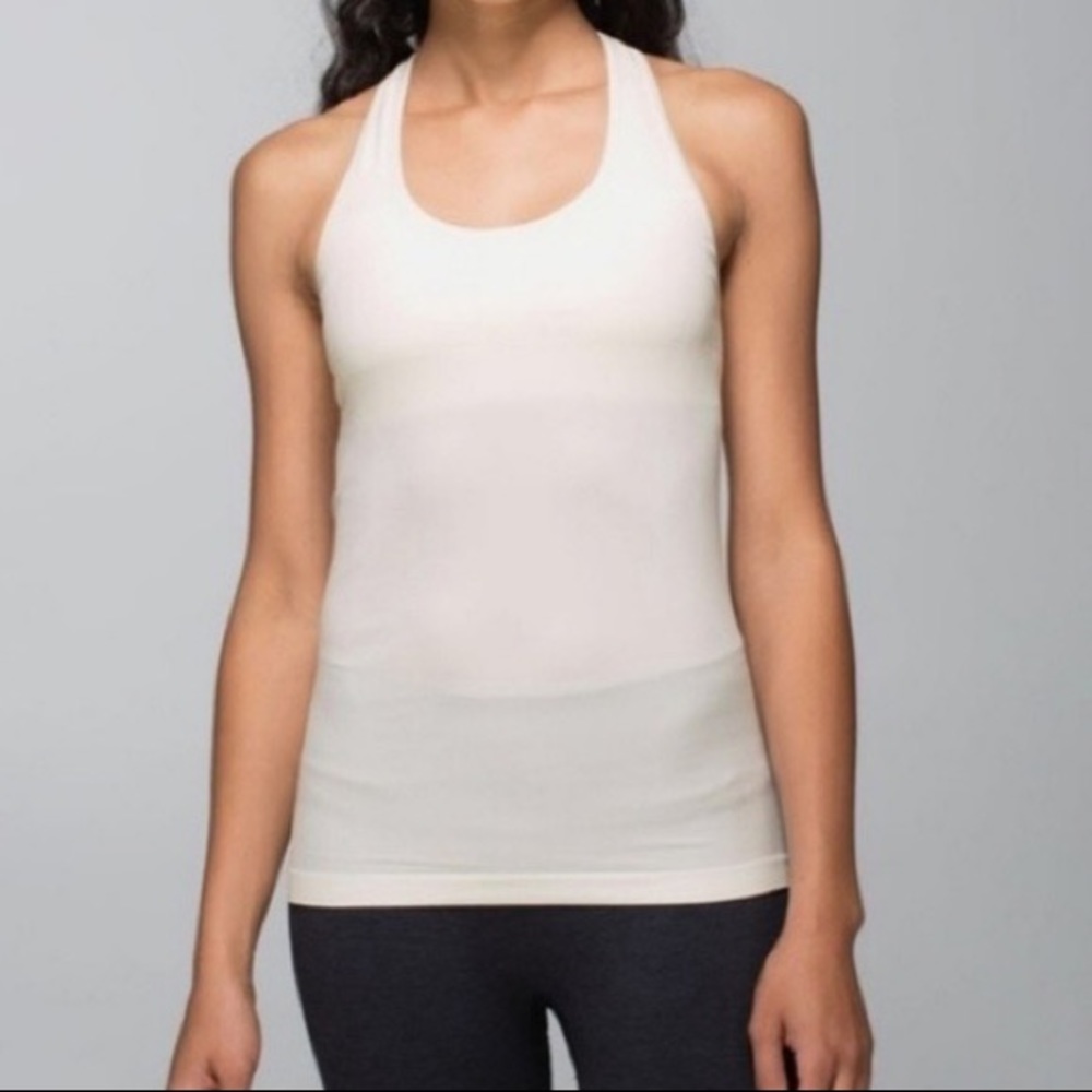 Lululemon Racerback Tank - Cream